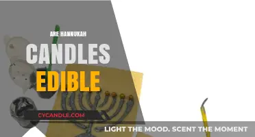 Hannukah Candles: Safe to Eat or Not?