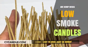 Hemp Wicks vs. Traditional Candles: Are They Truly Low Smoke?