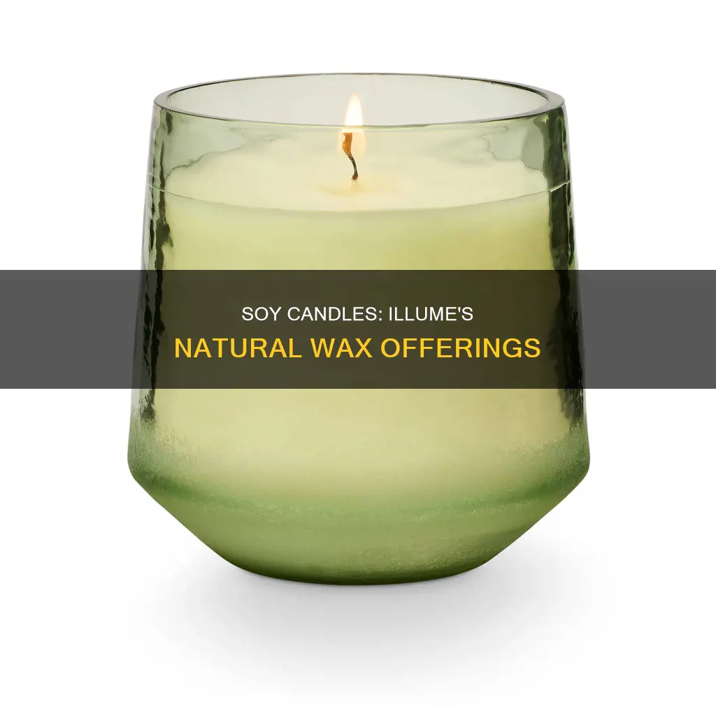 are illume candles soy