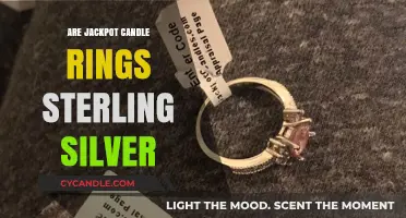 Authentic Sterling Silver: Jackpot Candle Rings