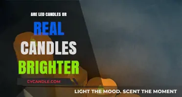 LED vs Wax: Battle of the Brighter Flame