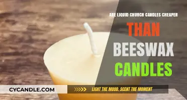 Liquid vs. Beeswax Church Candles: Cost Comparison and Value Analysis
