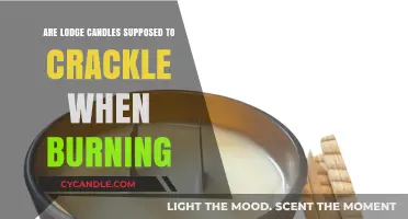 Do Lodge Candles Crackle? Understanding Their Unique Burning Sound