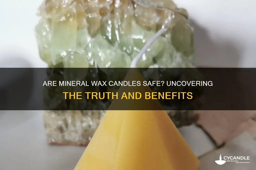 are mineral wax candles safe