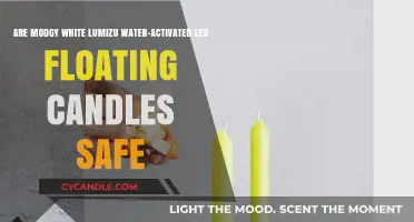 Are Modgy White Lumizu LED Floating Candles Safe for Use?