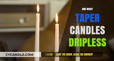 Taper Candles: Dripless or Not?