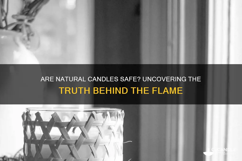 are natural candles safe