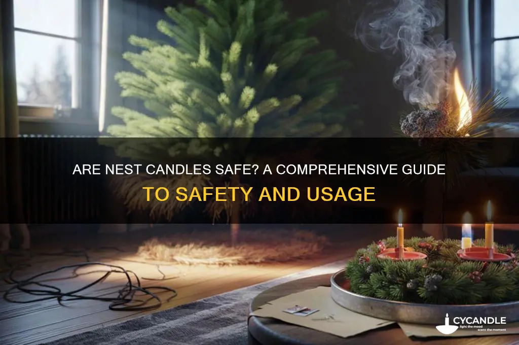 are nest candles safe
