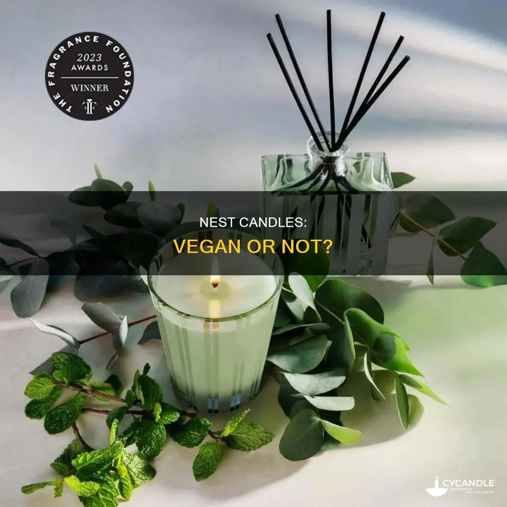 are nest candles vegan