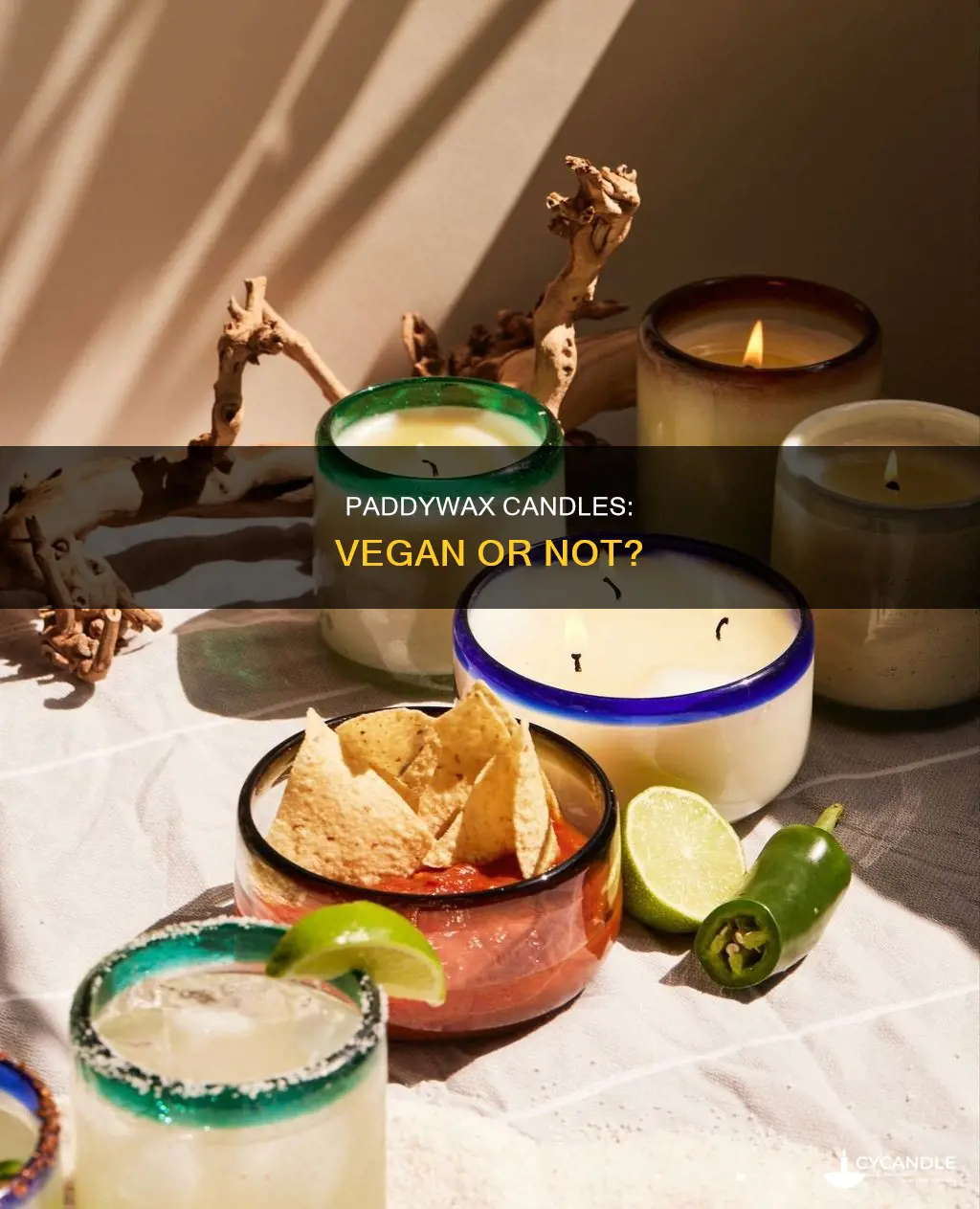 are paddywax candles vegan