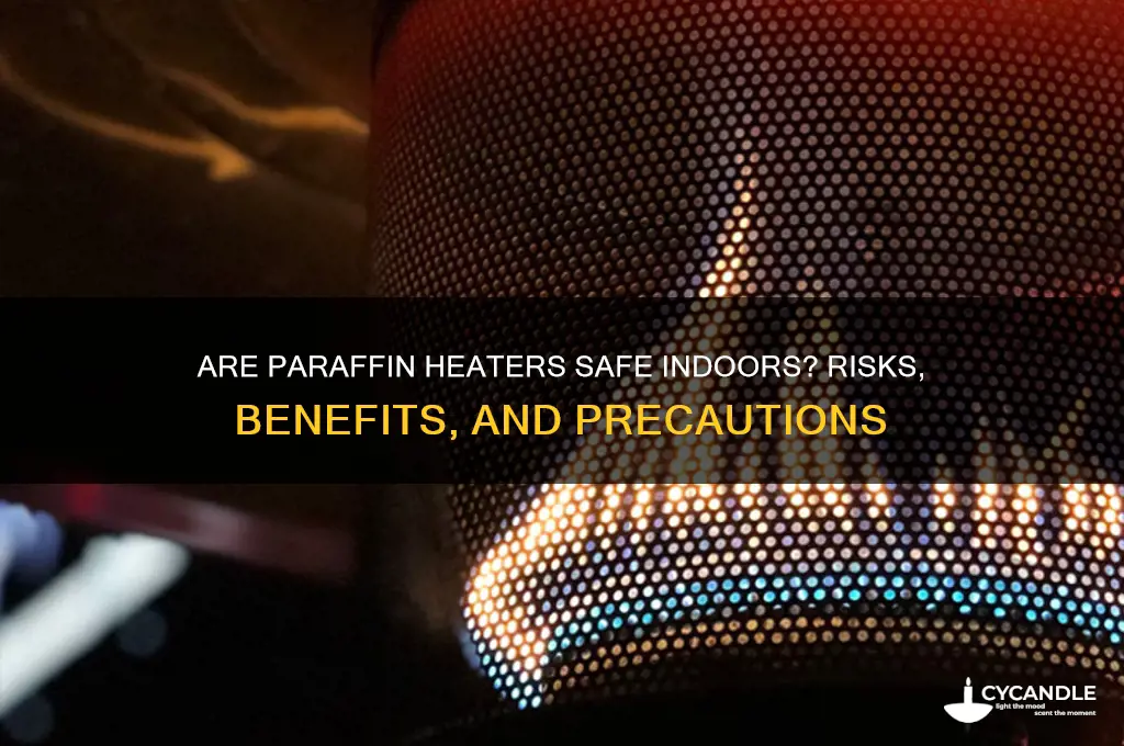 are paraffin heaters safe indoors