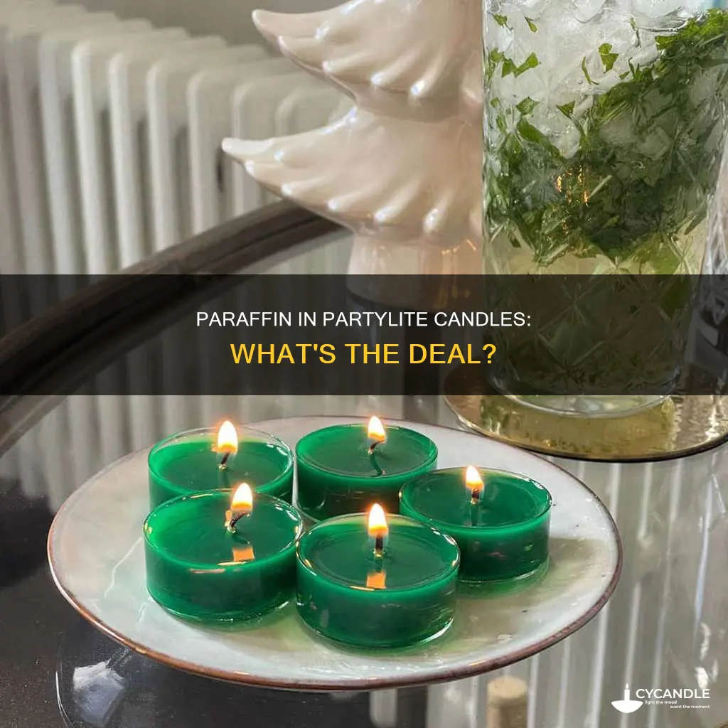 are partylite candles made of paraffin