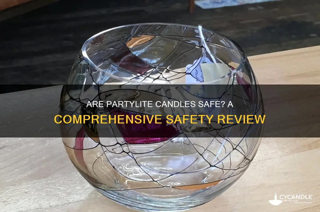 are partylite candles safe