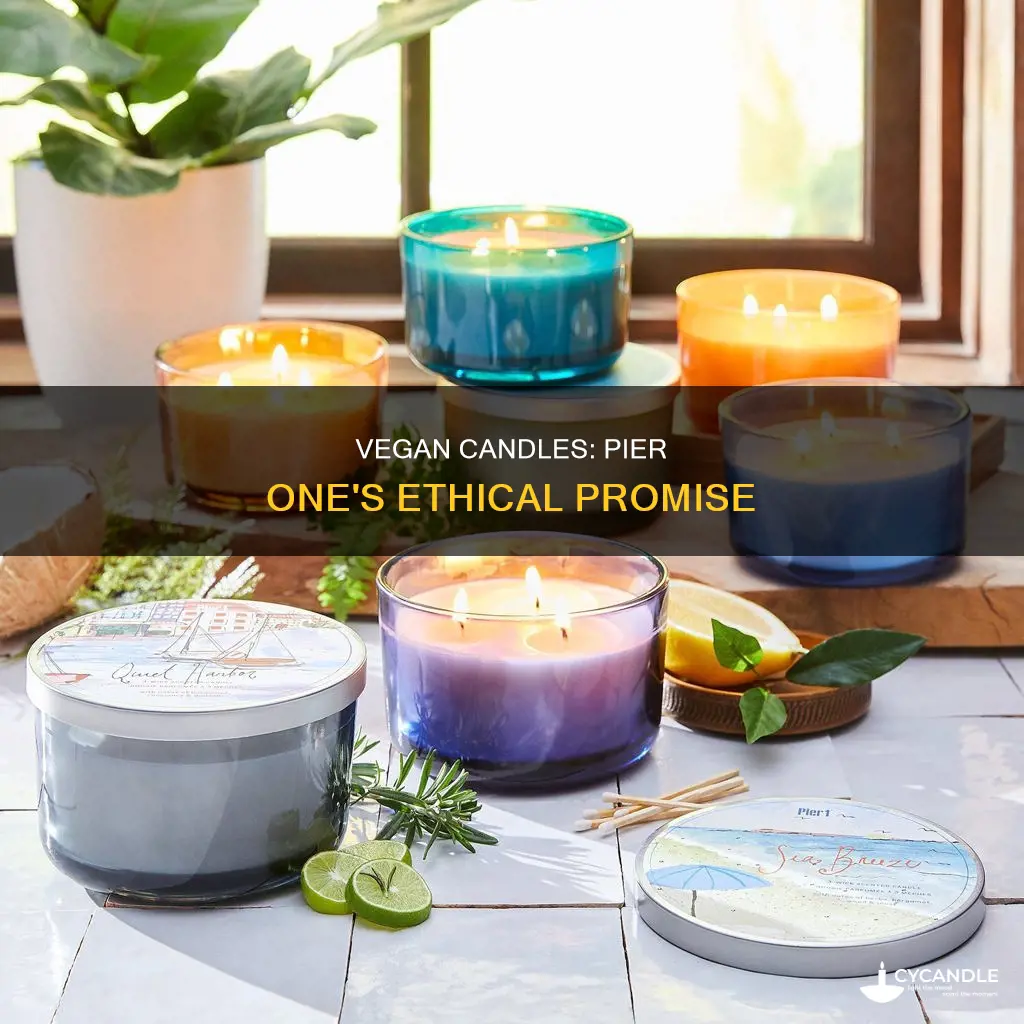 are pier one candles vegan