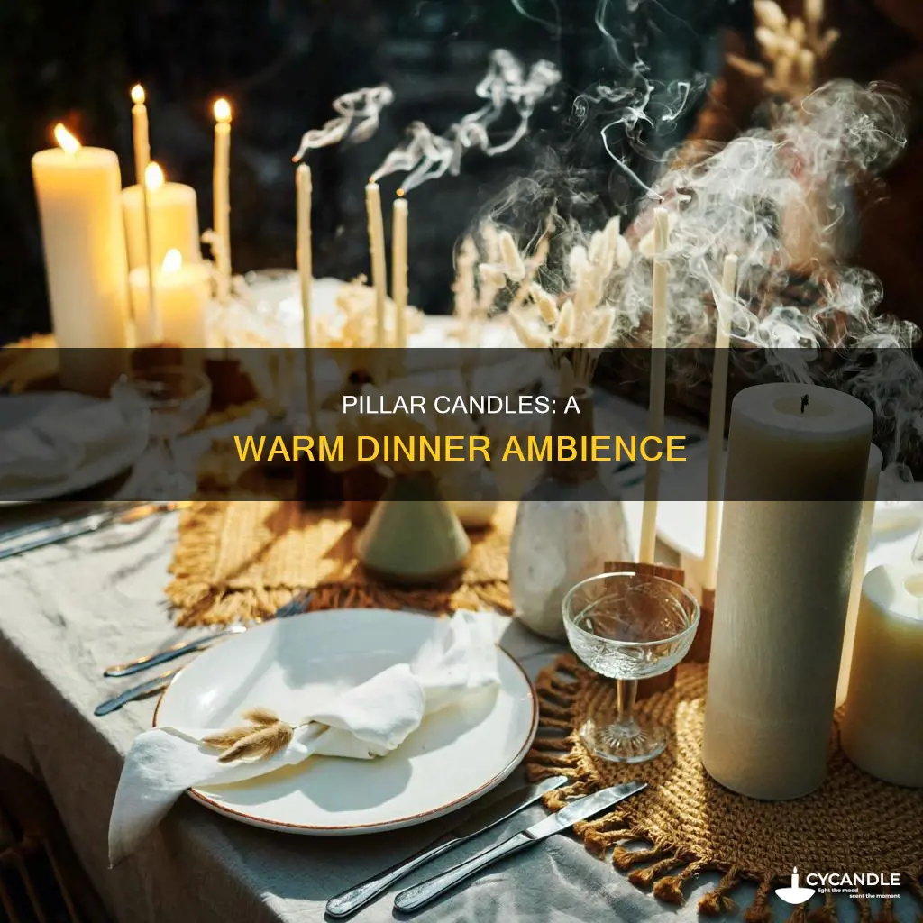 are pillar candles good for dinner