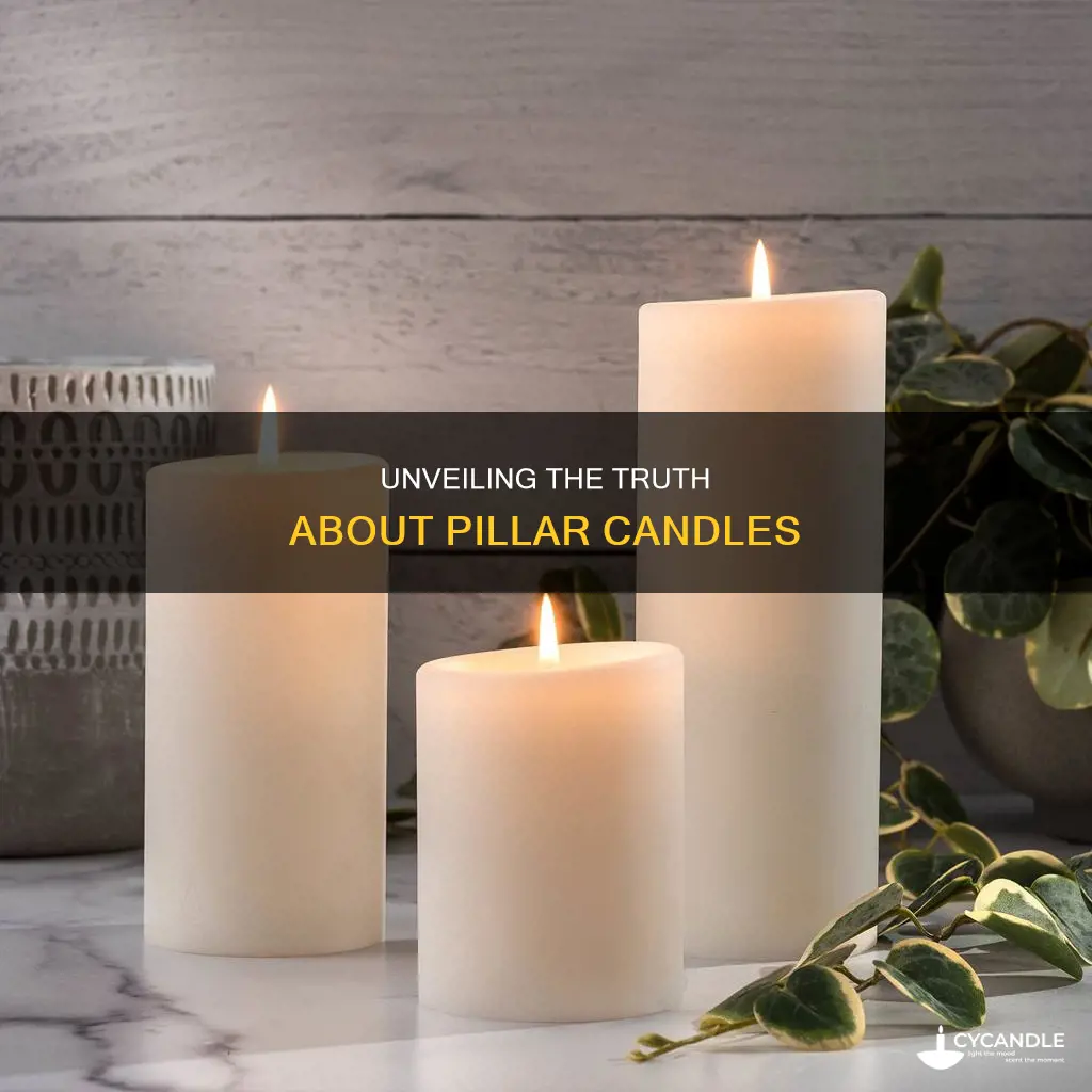 are pillar candles real