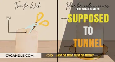 Why Pillar Candles Tunnel and How to Prevent It