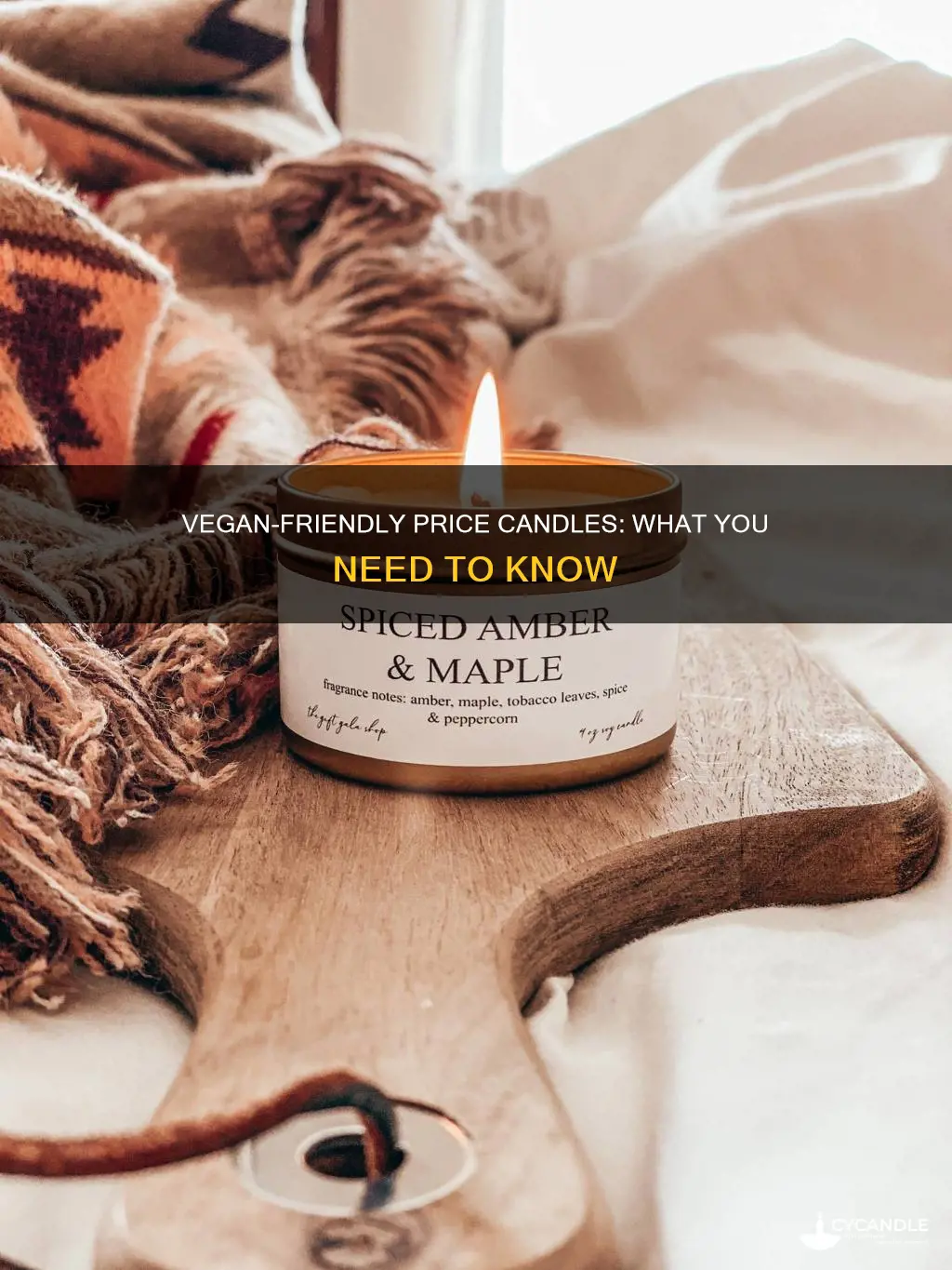 are prices candles vegan