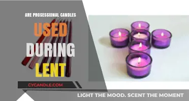 Are Professional Candles Used During Lent? Exploring Religious Traditions