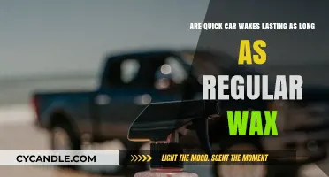 Do Quick Car Waxes Offer Long-Lasting Protection Like Regular Wax?