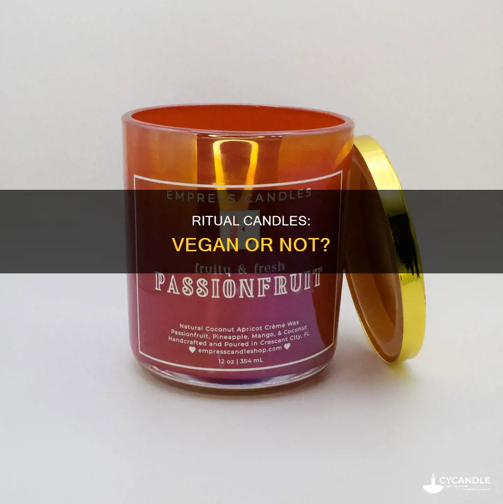 are rituals candles vegan