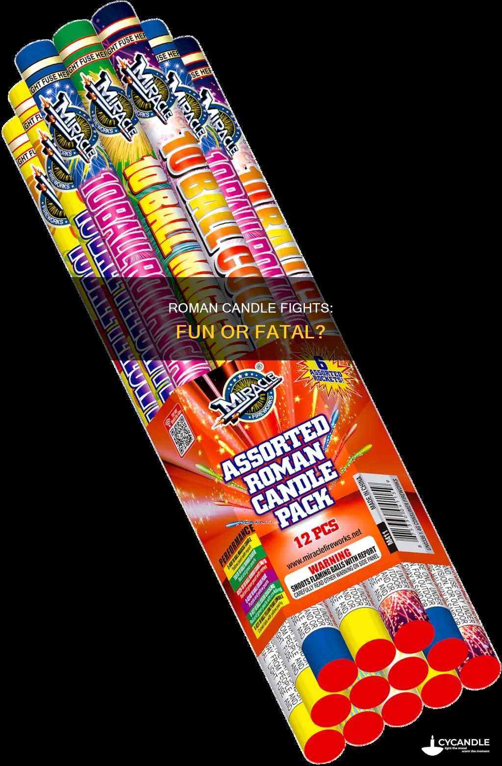 are roman candle fights dangerous