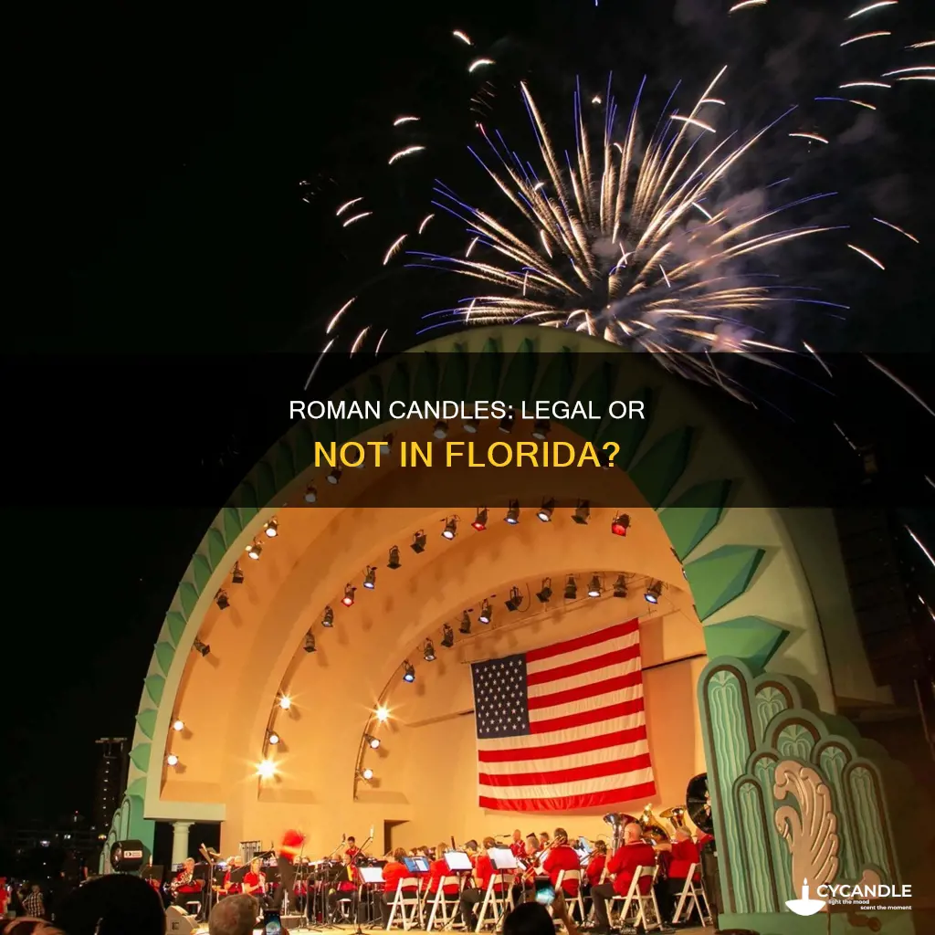 are roman candles illegal in florida