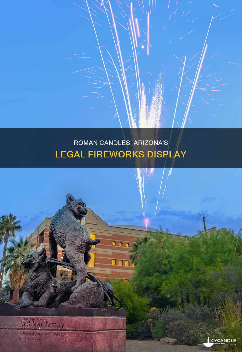 are roman candles legal in arizona