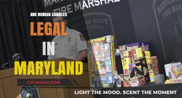 Roman Candles: Maryland's Legal Fireworks Display