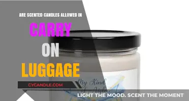 Can You Pack Scented Candles in Carry-On Luggage? TSA Rules Explained