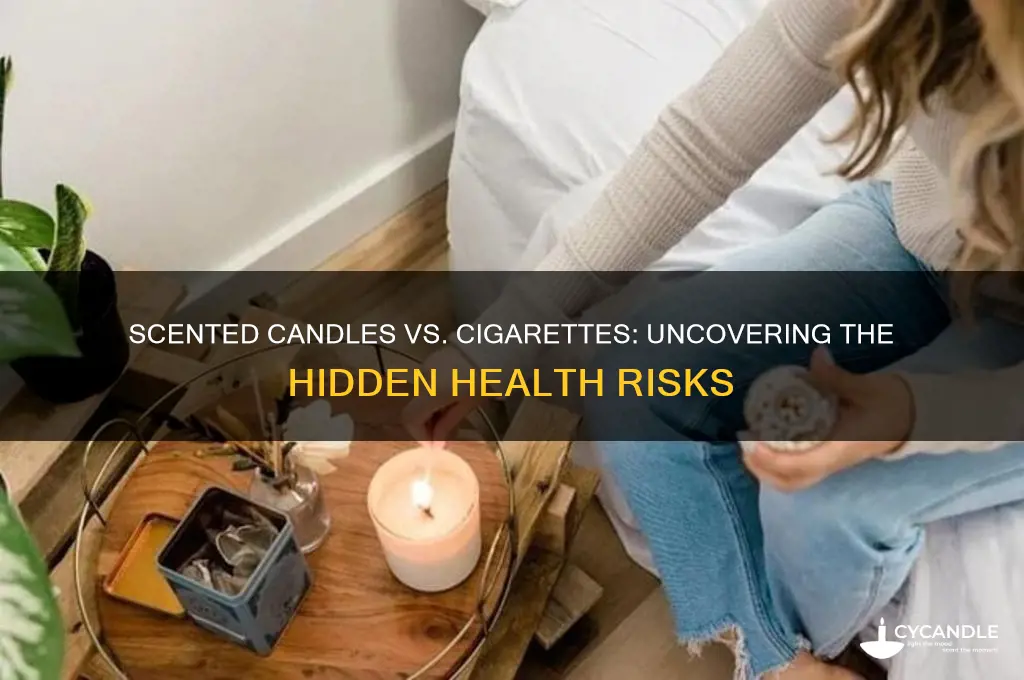 are scented candles as bad as cigarettes