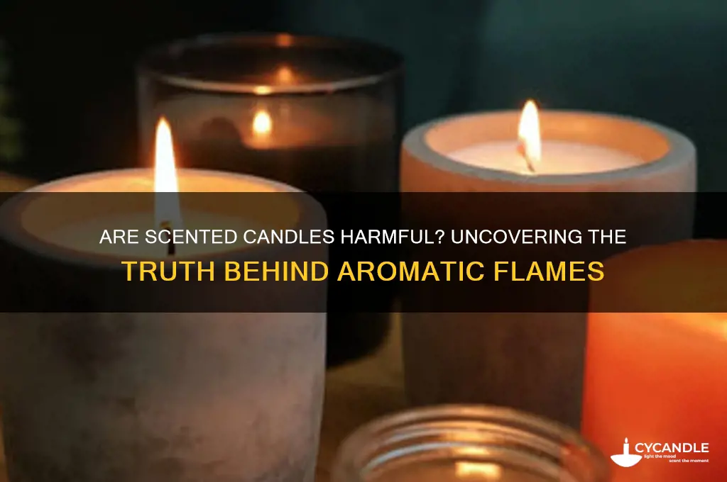 are scented candles bad