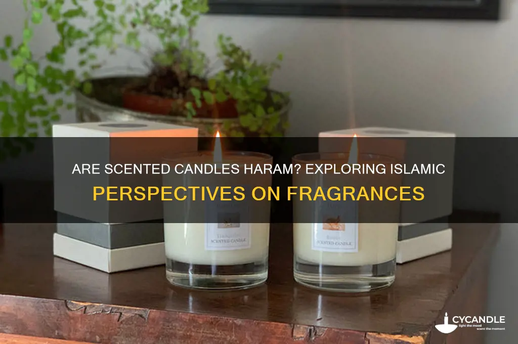 are scented candles haram