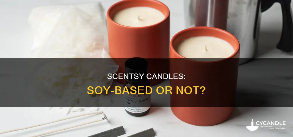 are scentsy candles made of soy