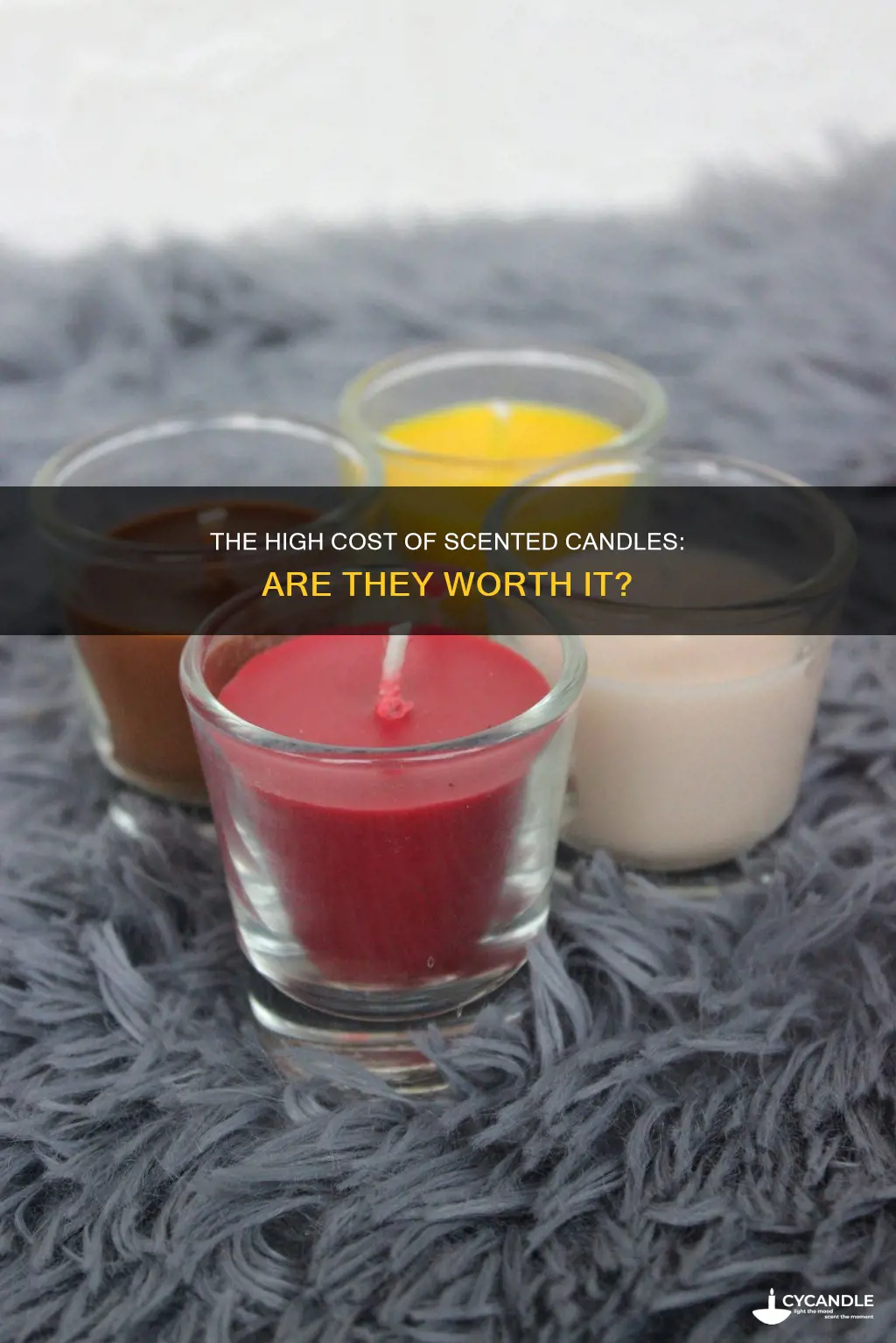 are scneted candles overprice