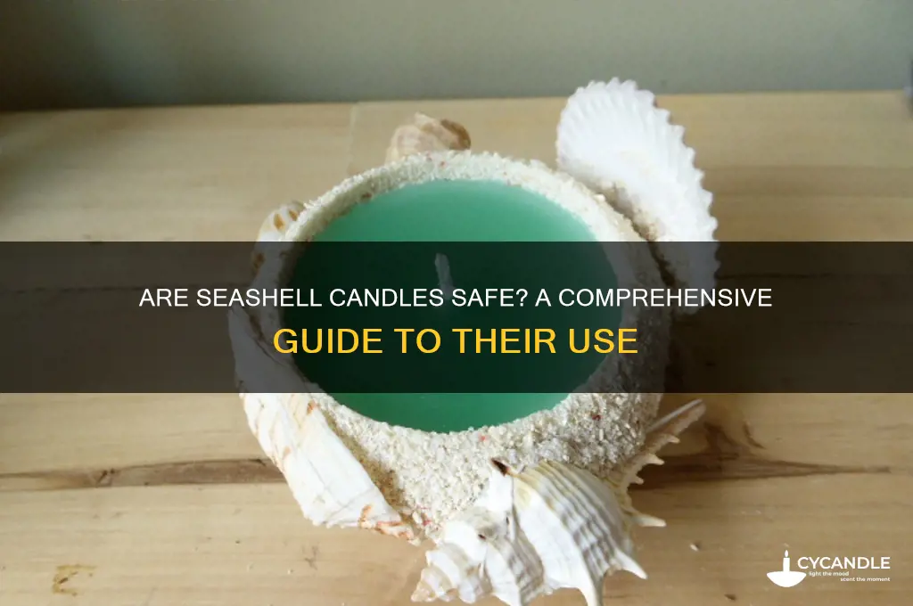 are seashell candles safe