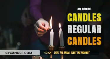 Shabbat Candles: What's the Difference?