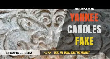 Are Simply Home Yankee Candles Fake? Uncovering the Truth