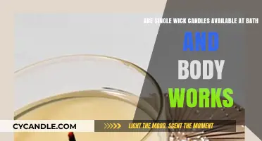 Single Wick Candles at Bath & Body Works: Availability Guide