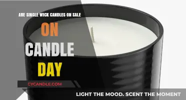 Candle Day Deals: Are Single Wick Candles on Sale?