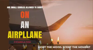 Small Candles: Carry-On or Checked Baggage?