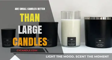 Small Candles vs Large Candles: Which Burns Better?