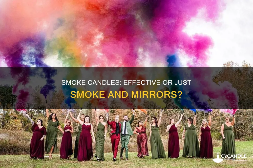 are smoke candles effecrive