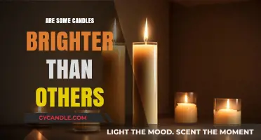 Candle Brightness: Why Some Shine Brighter