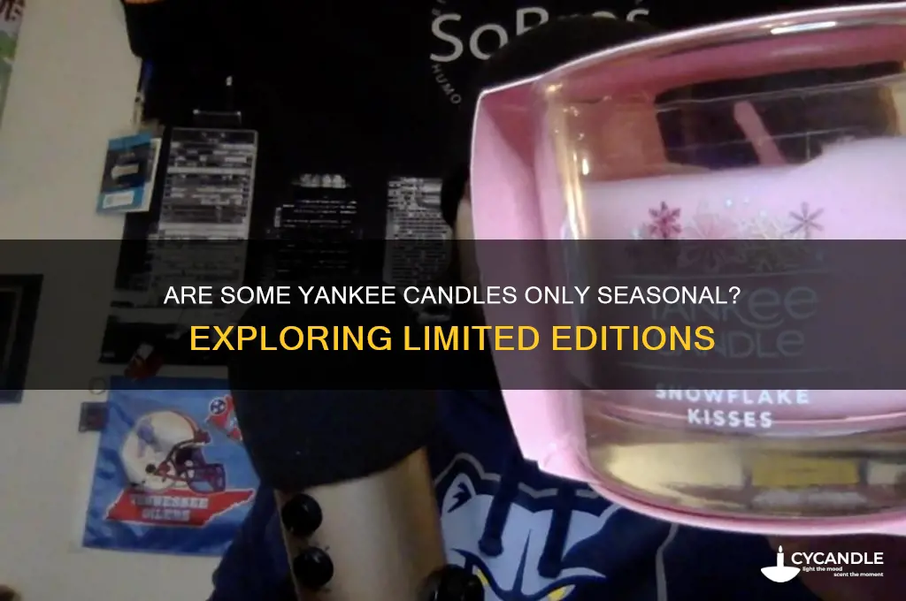 are some yankee candles only seasonal