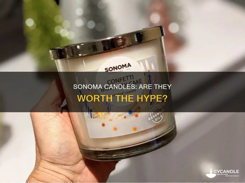 are sonoma candles good
