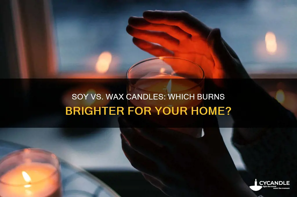 are soy candles better than wax