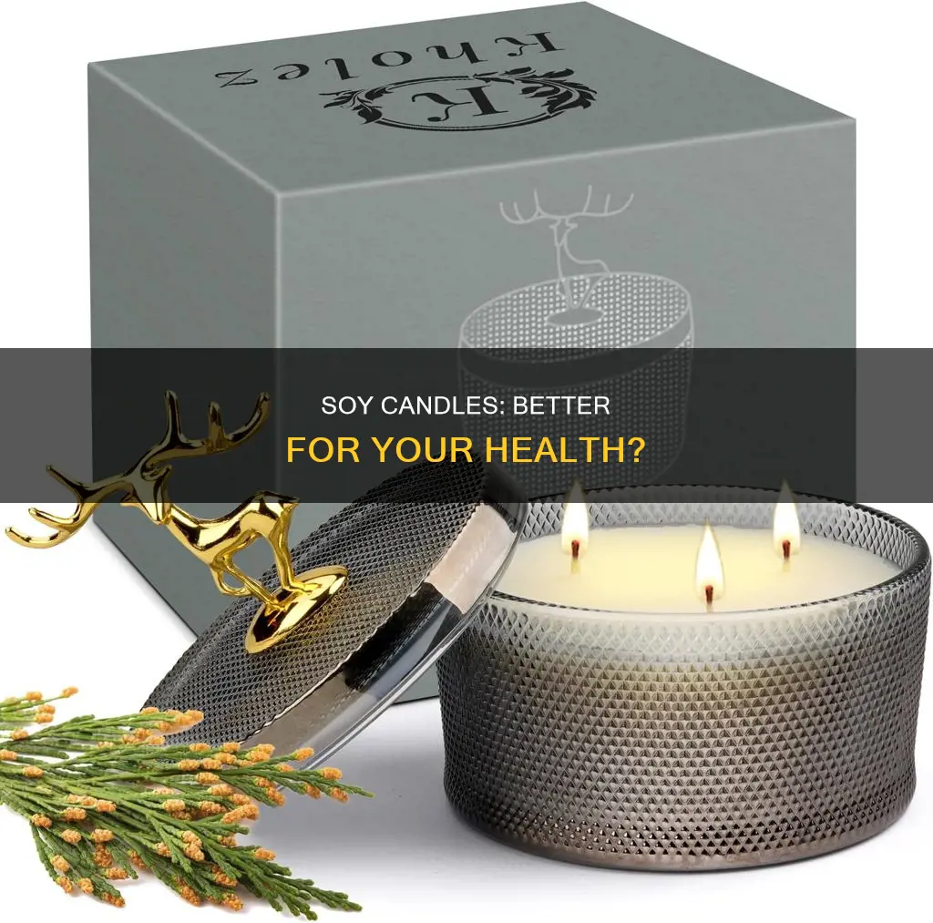 are soy candles better to breathe