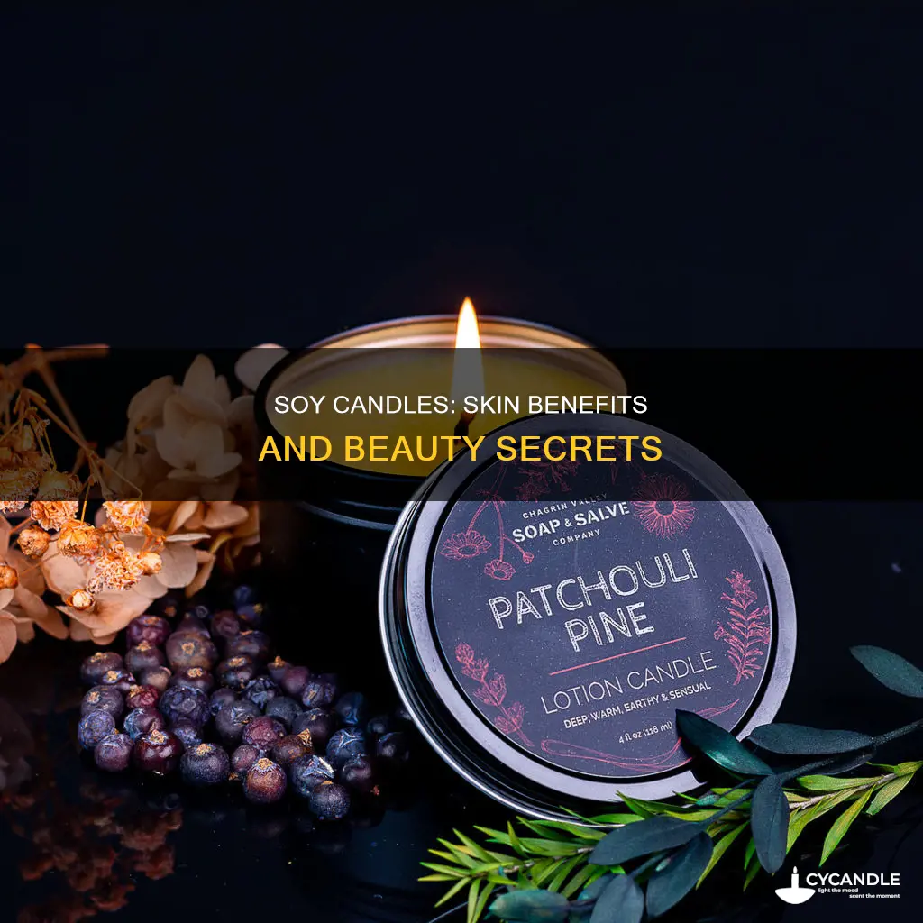 are soy candles good for your skin