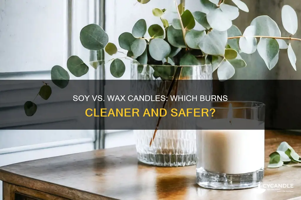 are soy candles less toxic than wax candles